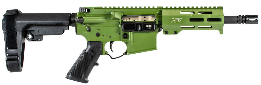 Handguns Alex Pro Firearms ZPAP M70 223Rem|5.56NATO APF 5.56 PISTOL 7.5 MULTICAM GREEN  W/BRACE • Model: ZPAP M70